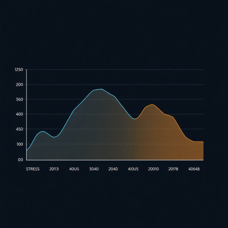 Equity curve chart with highlighted drawdown periods